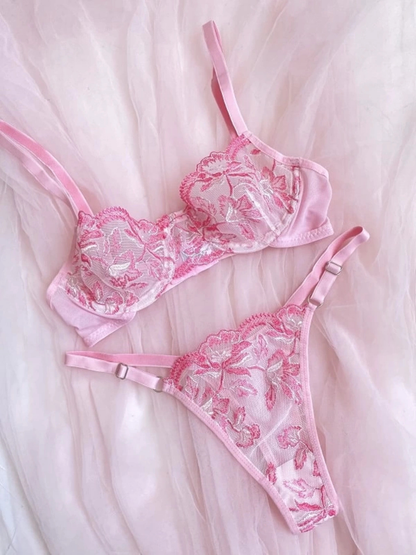 Rose Muse Bralet Set